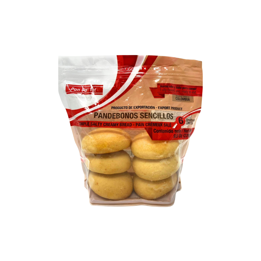 Pandebono Colombiano Pan Pa Ya Precocido (Pack x 4)