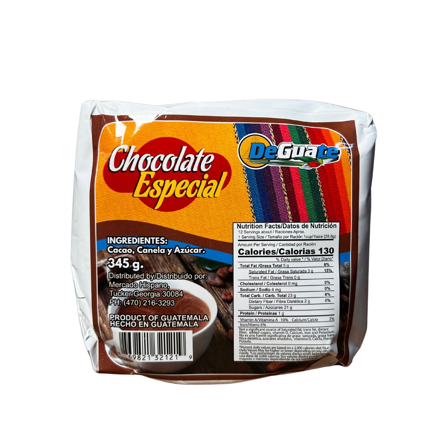 DeGuate Chocolate Especial 345 gr (2 pack)