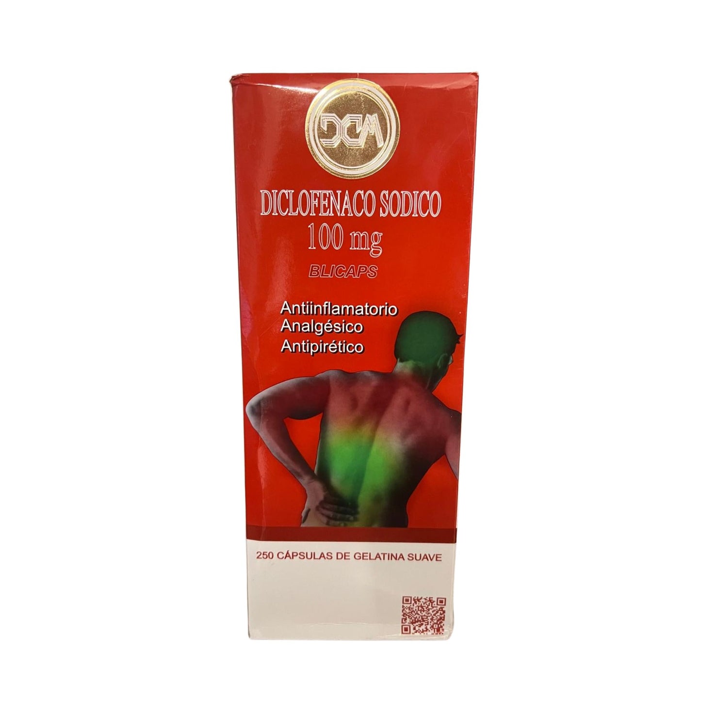Diclofenaco sodico x 250 cap
