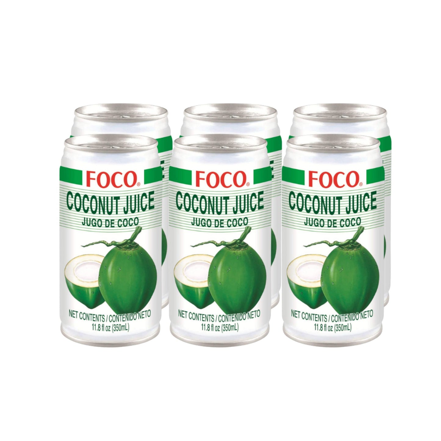 Foco coconut Juice 11.8 oz (pack 6)