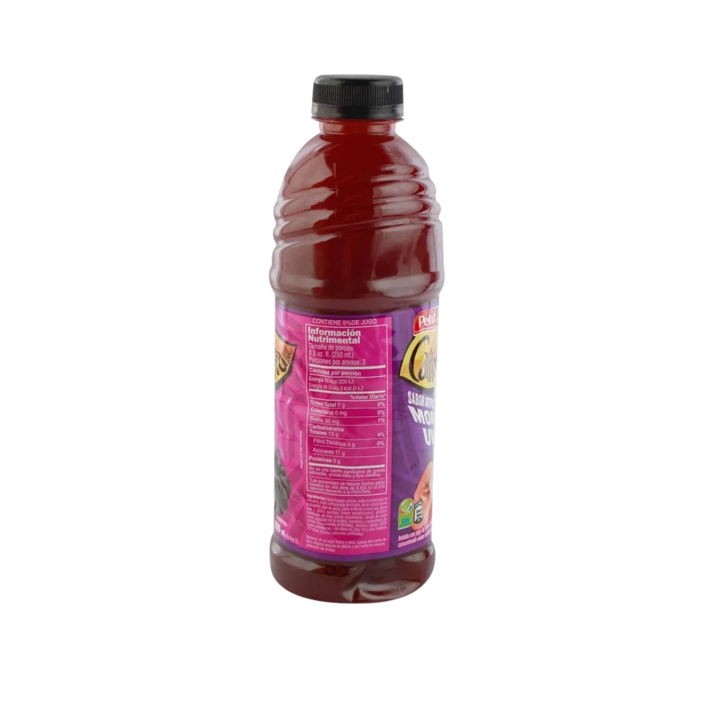 Jugos California Mora y Uva (6 pack) 500 ml