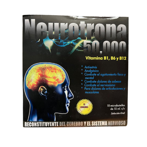 Vitamina Bebible - Neurotropa 50mil - 10 unid x 15ml - bebible