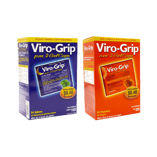 Set // 1 Virogrip Soft Gel Día + 1 Virogrip Noche