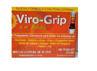 Vitamina Bebible - Viro-Grip AM 10 unid x 15ml - bebible