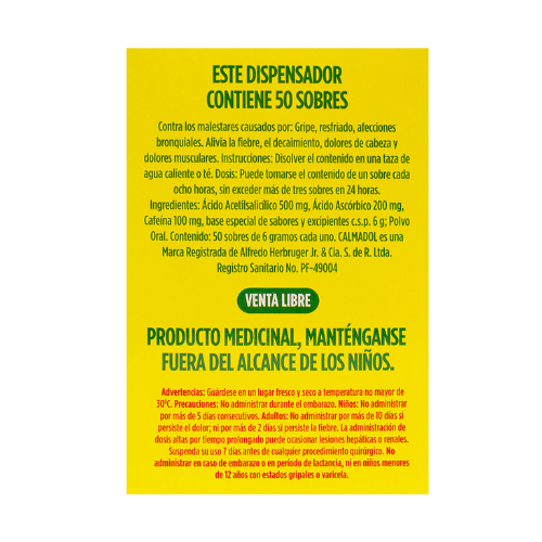 Calmadol Limonada X 50 sobres