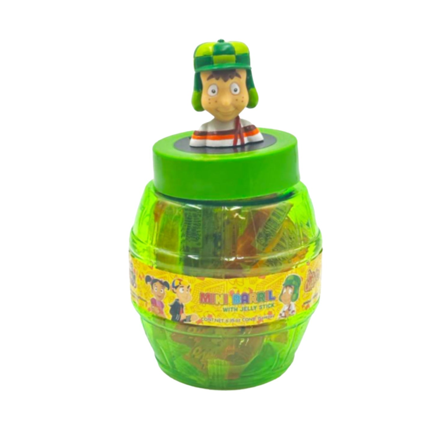 Mini Barril CHAVO Jelly Stick 15pz
