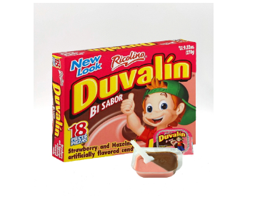Ricolino Duvalin Dulce mexicano Fresa/chocolate , 18 unidades, 9.36 onzas