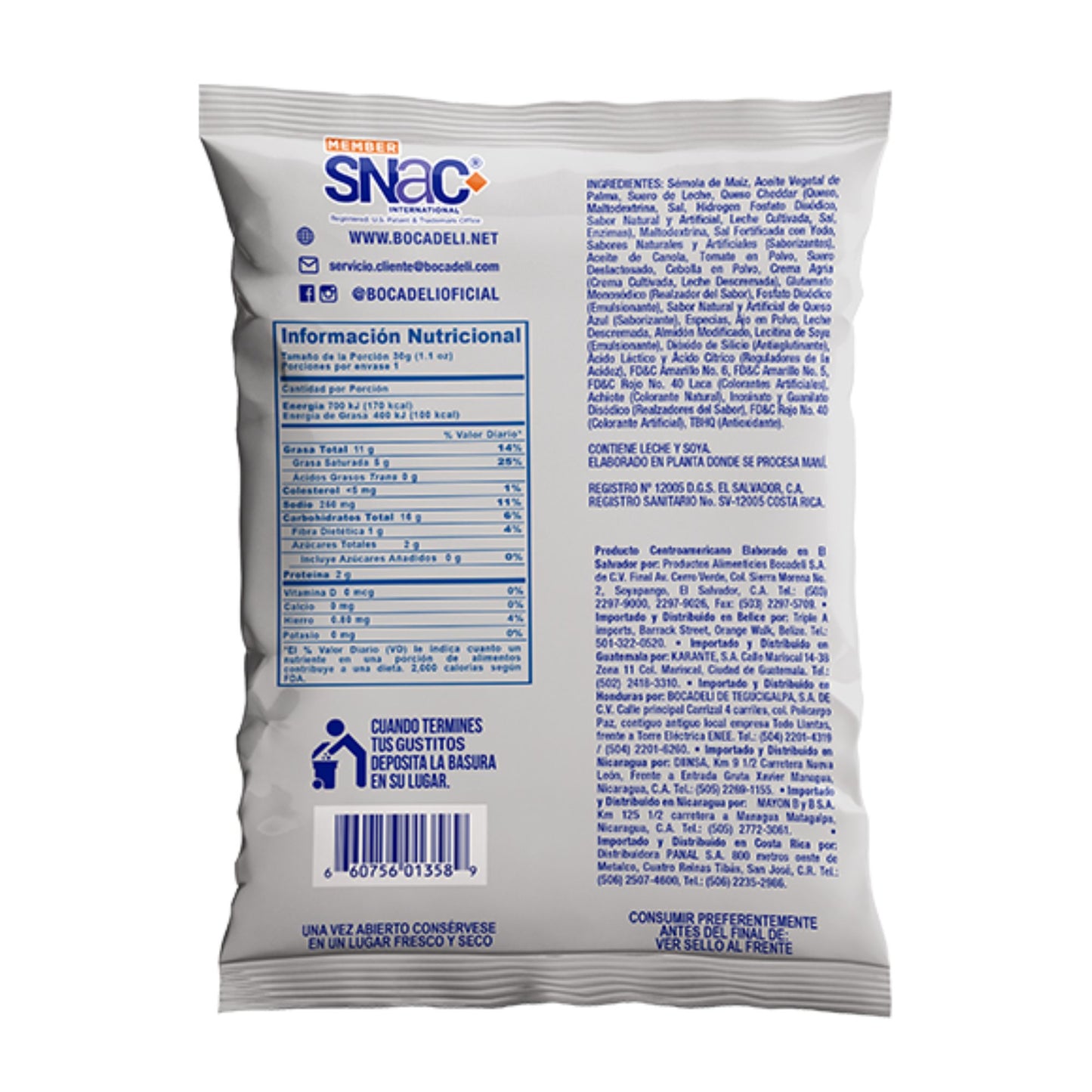 Bocadeli Gustitos Super churro , 2.4 onzas, Paquete x 12 unidades