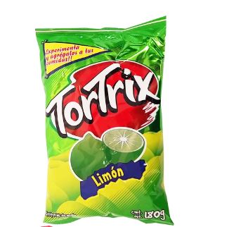 Tortrix Chips de maíz de limón (3 bolsas de 6.35 oz)