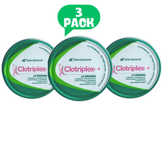 Paquete de 3 // Crema Clotriplex 12,5 g