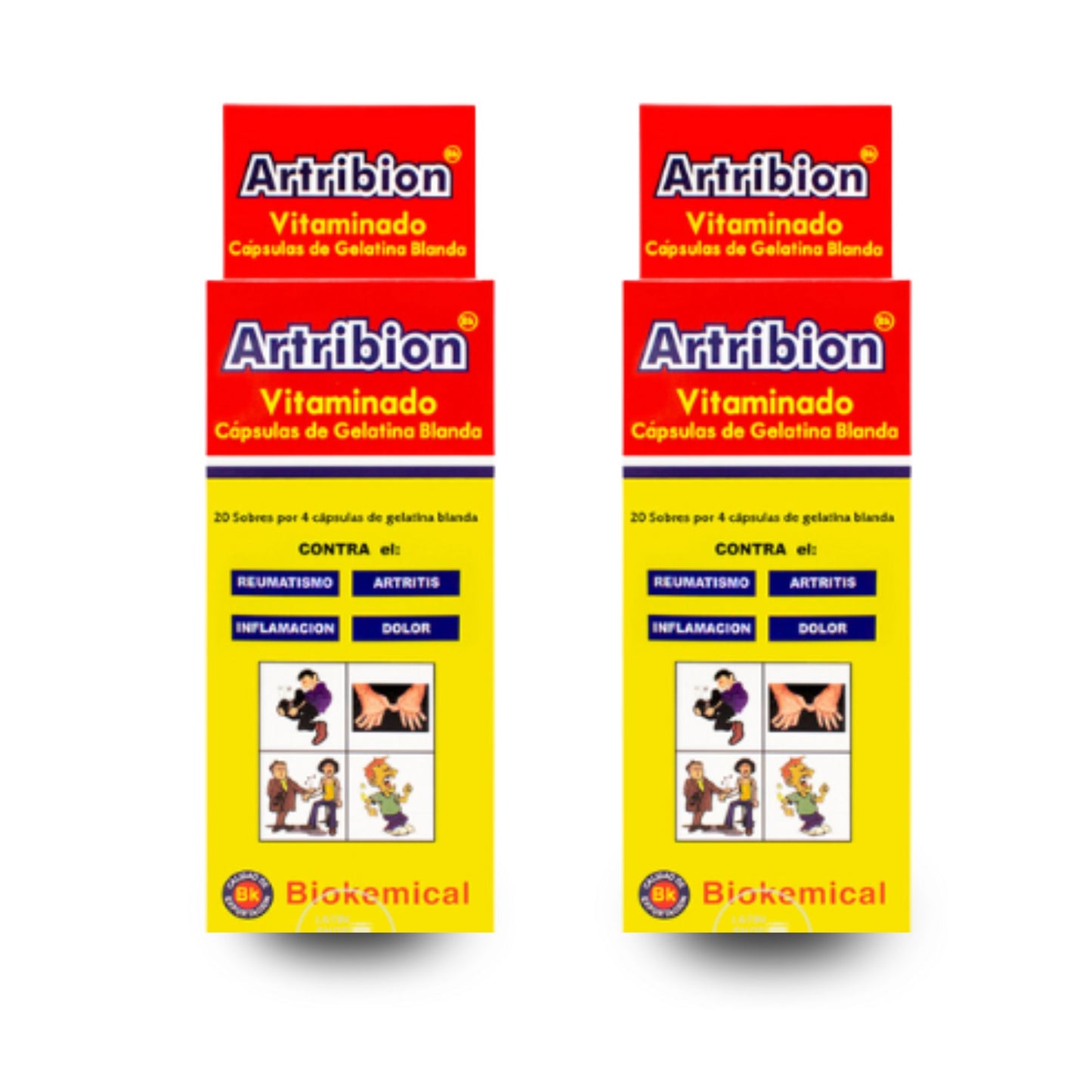 Set // Artribion Vitaminado X 2 - Display - 20 Sobres/80 Capsulas