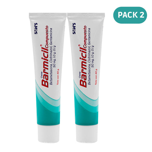 2 Pack - BARMICIL ANTIFUNGAL CREMA x 40gr - FREE SHIPPING!!!