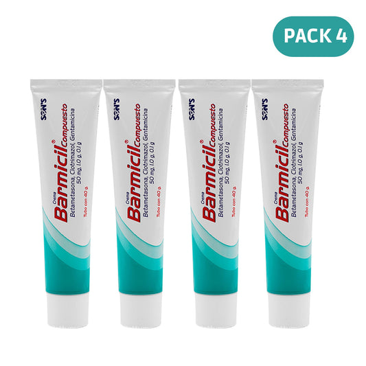 4 Pack - BARMICIL ANTIFUNGAL CREMA x 40gr - FREE SHIPPING!!!