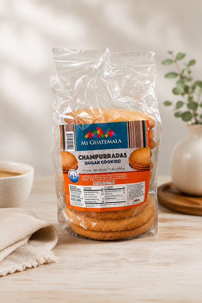 Champurradas Mi Guatemala 8oz Pack x3 | Galletas Guatemaltecas Tradicionales