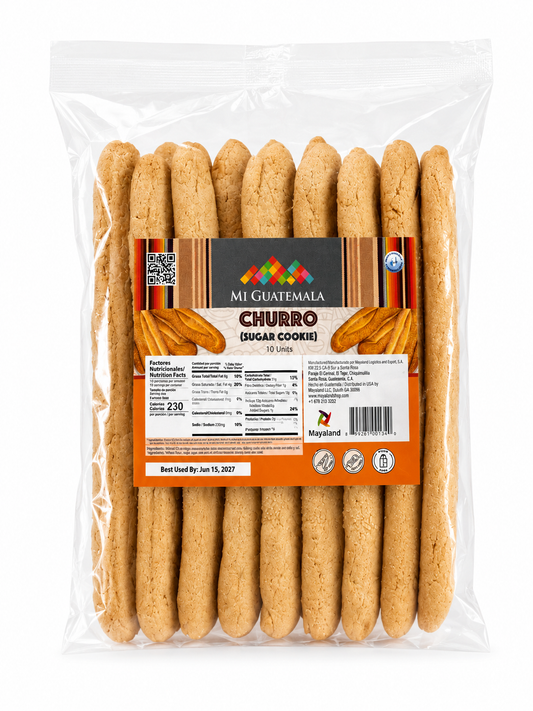 Mi Guatemala Churros  6 paquetes x 10 unidades