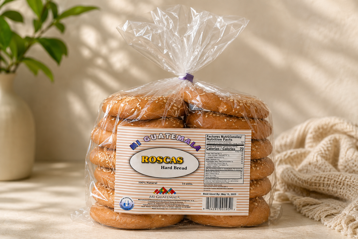 Roscas de Feria Mi Guatemala – Pack x 3 (14 roscas cada paquete) | Tradicionales Guatemaltecas