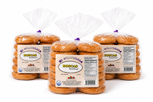Roscas de Feria Mi Guatemala – Pack x 3 (14 roscas cada paquete) | Tradicionales Guatemaltecas