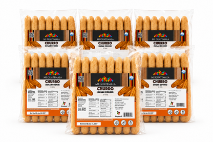 Mi Guatemala Churros  6 paquetes x 10 unidades