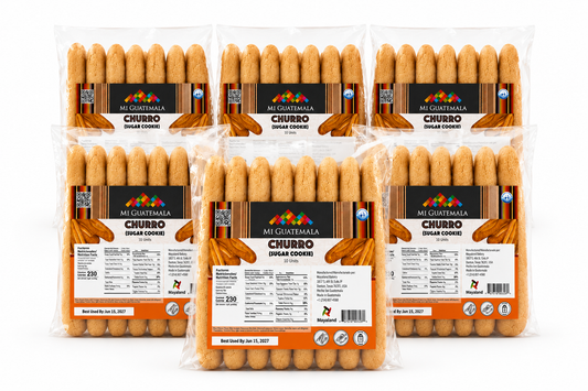 Mi Guatemala Churros  6 paquetes x 10 unidades