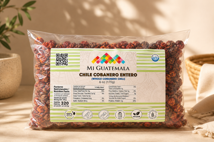 Mi Guatemala Cobanero Chilli Pods 6 oz - Chile Coban (Pack of 3)