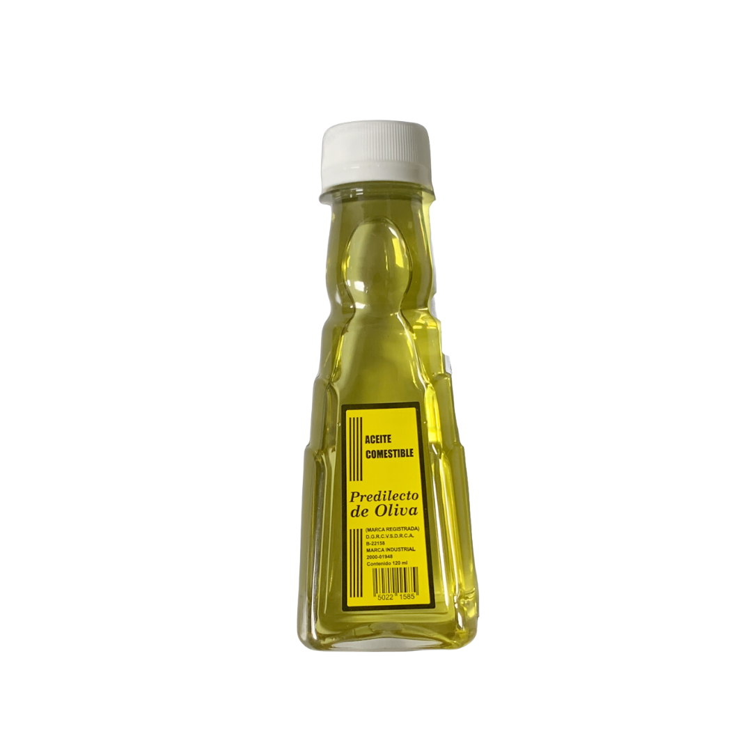 PREDILECTO ACEITE DE OLIVA COMESTIBLE 120 ML X 3 UND