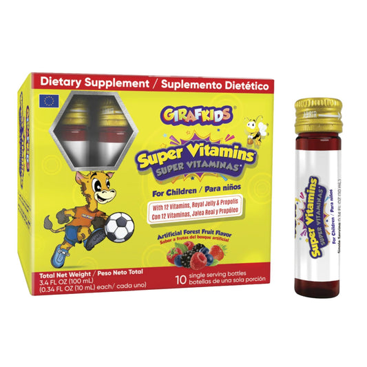 Girafkids® Súper Vitaminas 10 Viales (10 Ml)