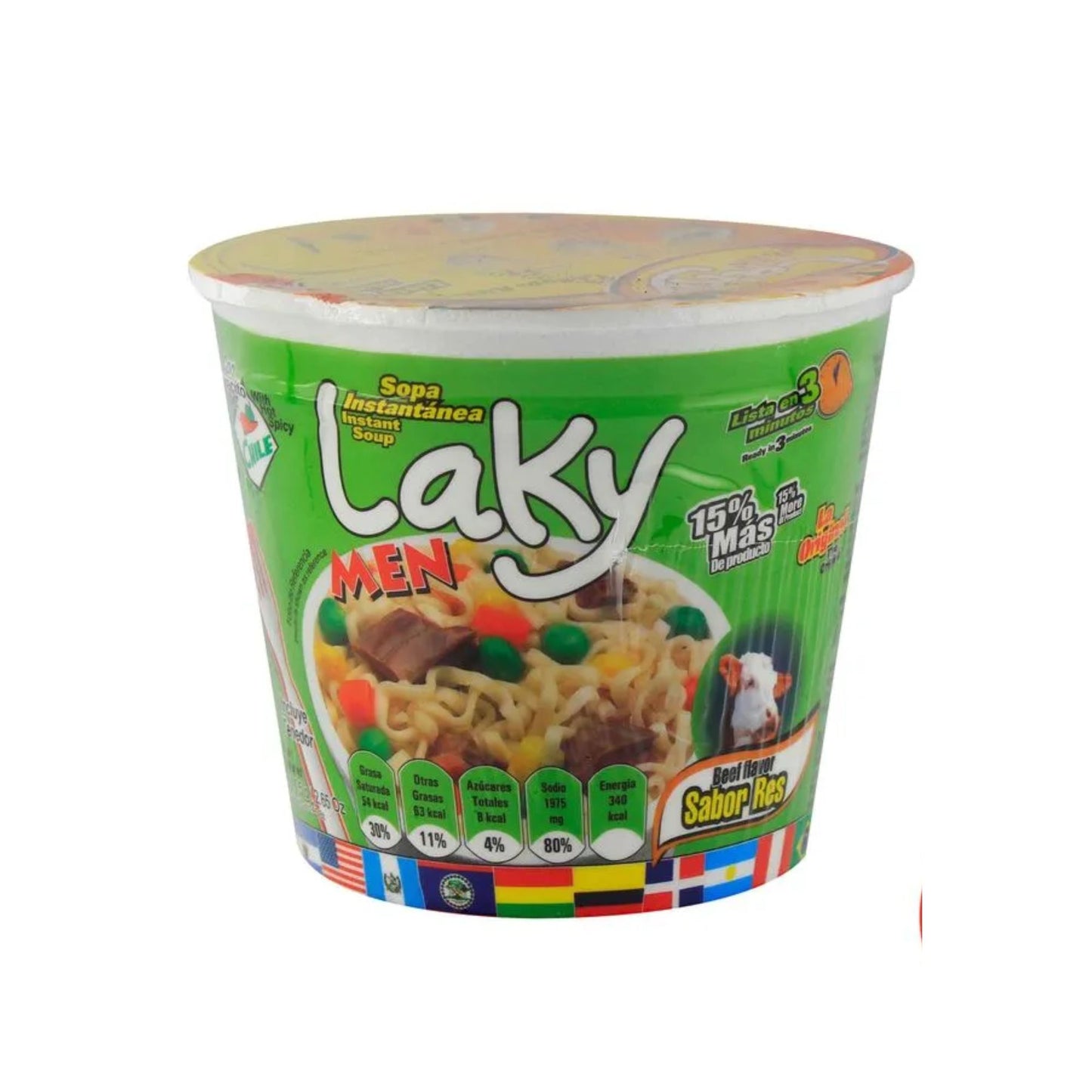 Laky Res 75gr - Sopa instantanea x 6 Und