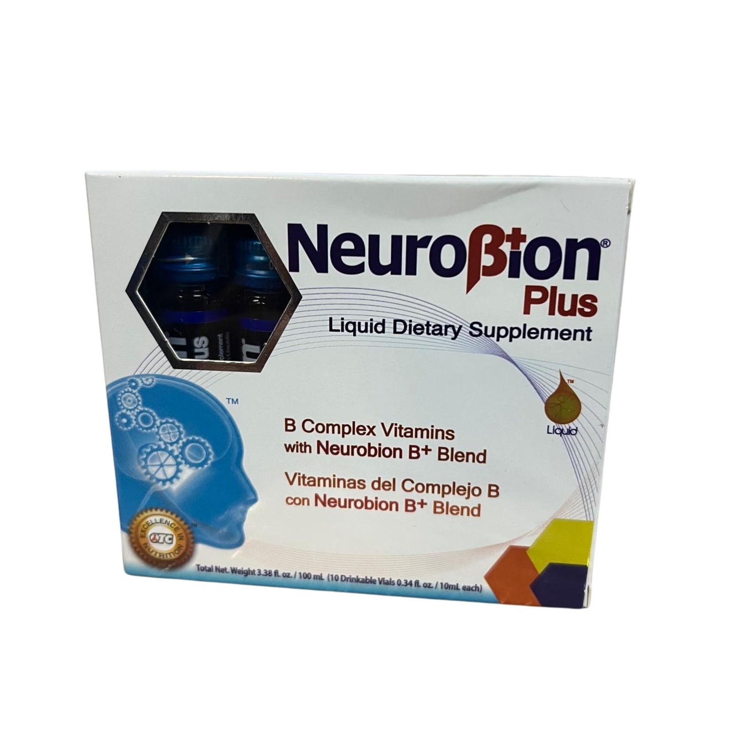 Neurobion Suplemento dietético líquido Plus Complejo B (10 viales)