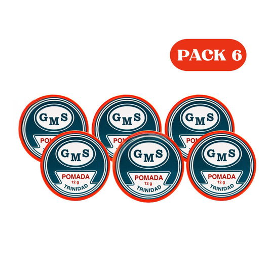 6 Pack - Pomada GMS Trinidad