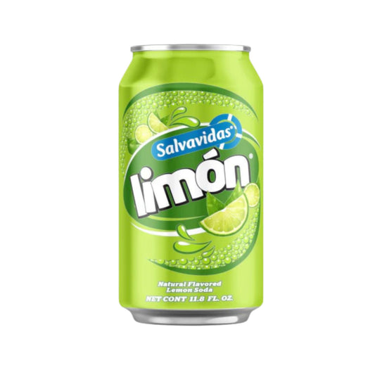Salvavidas Lata Refresco de Limon 350 ml (6 und)