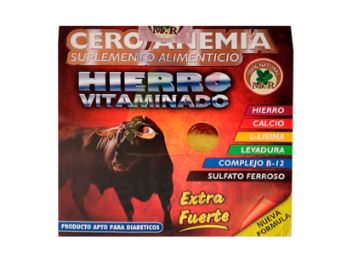 Ampolla Cero Anemia 10 unid x 15 ml Bebible