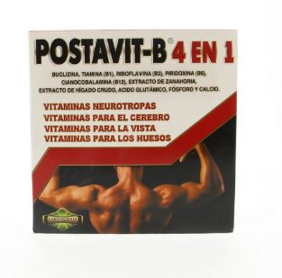 Ampolla Postavit-B  10 unid x 15ml - bebible