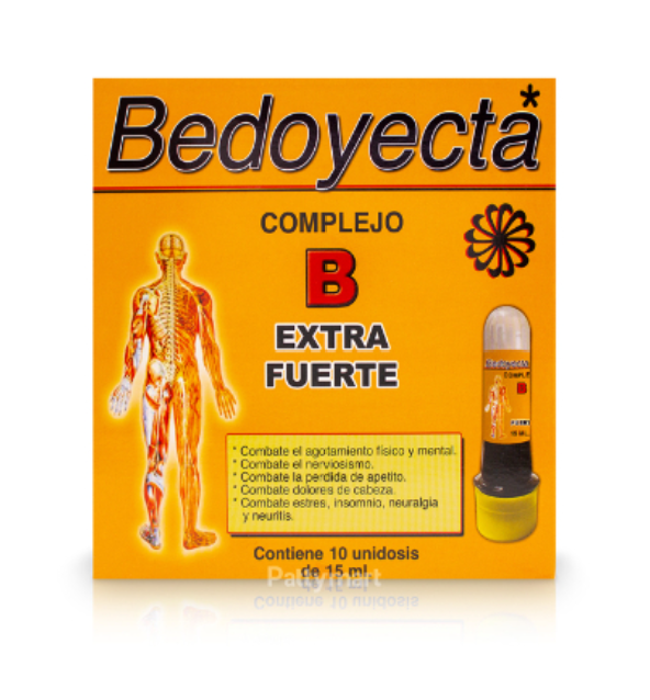 Ampolla Bedoyecta 10 unid x 15ml - bebible - drinkable