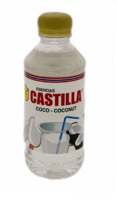 Castilla coconut Flavor Concentrate 8.6 fl oz - Esencia de coco