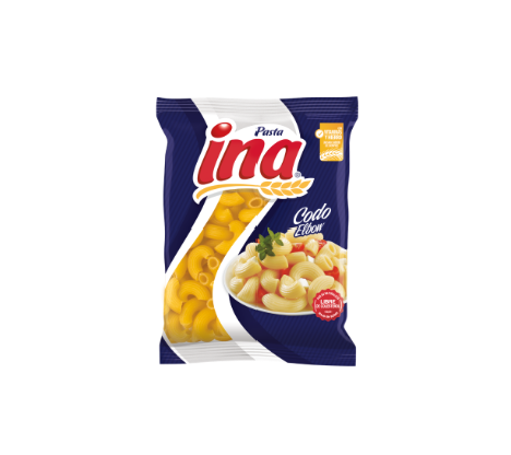 INA Pasta Codo 10 unidades x200 Gr