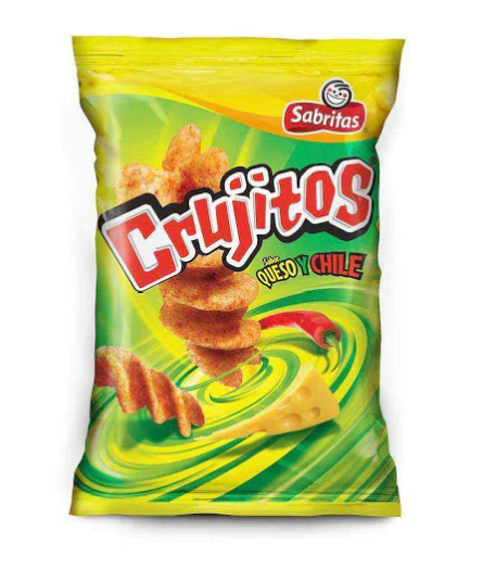 Sabritas Crujitos x 3 unidades 1.23oz