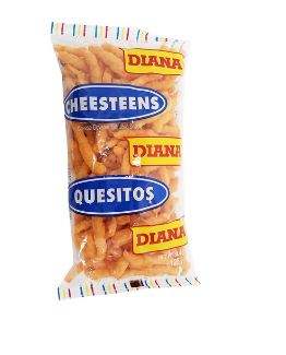 Diana Cheesteen Quesitos Snack 4.40 oz -paquete x 6