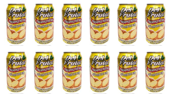 Del Frutal piña Lata 12 unidades x11.16 Oz