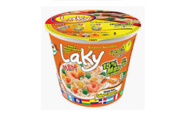 Laky Camaron 75gr - Sopa instantanea x 6 Und