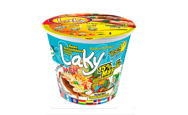 Laky Mariscos 75gr - Sopa instantanea x 6 Und