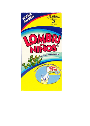 Lombriniño x 40 sobres (antigusanos para niños)