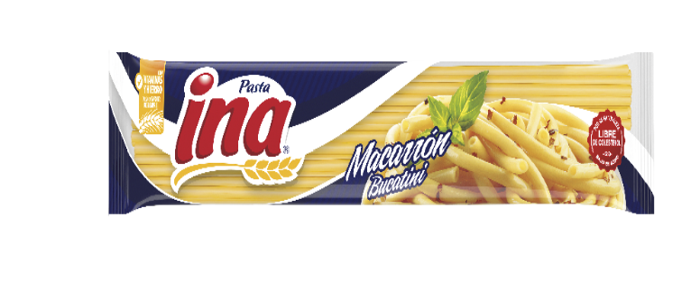 INA Pasta Macarron 10 unidades x 7.05 oz