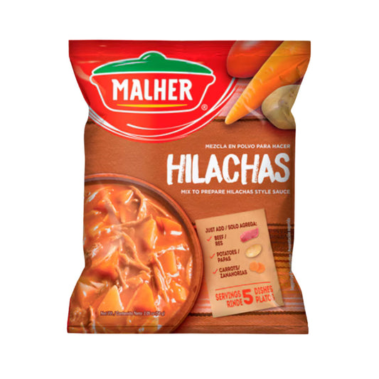 Malher Hilachas 58 grs.- Paquete X 4 UNIDADES / Hilachas Style sauce 2.04 oz.