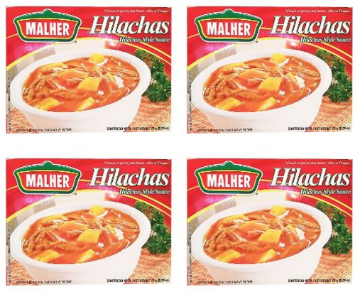 Malher Hilachas 58 grs.- Paquete X 4 UNIDADES / Hilachas Style sauce 2.04 oz.