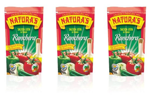 Naturas Salsa Ranchera X 3 UNIDADES 8 Oz