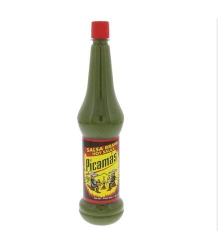 B&B Picamas Salsa Picante, VERDE 7.05oz - 5 Botellas