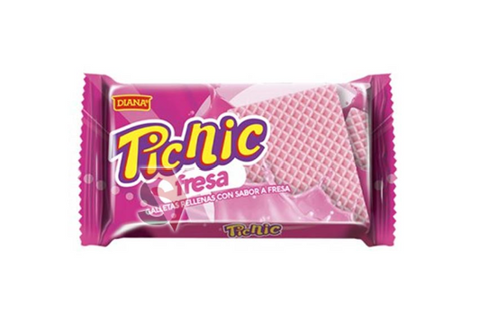 Diana PICNIC Fresa Galletas ( cookies) 5 pack X 8 Und cada uno