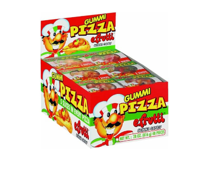 Pizza Efrutti Gummi Candy X 48 Und