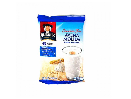 Quaker Avena molida 10.9oz PAQUETE X 12