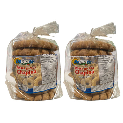 DeGuate Rosca Picada Chapina 14.4oz (pack 2) toasted bread